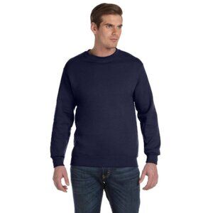 Gildan Adult DryBlend® 9.0 oz., 50/50 Fleece Crew - NAVY